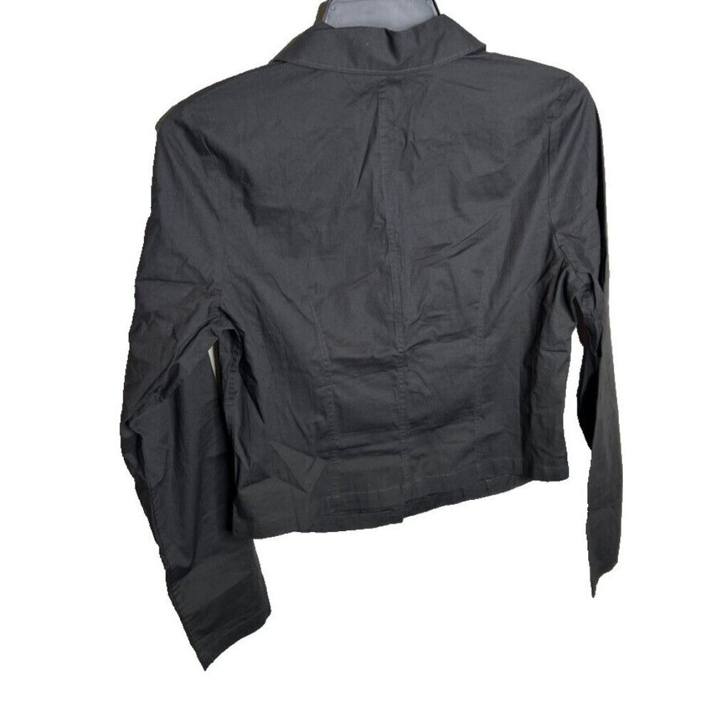 Madewell Black Button-Down Collared Shirt - Picture 6 of 6